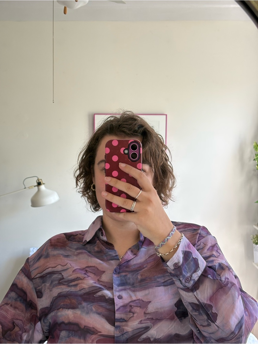 Dynamite Oversized Button-Up Shirt